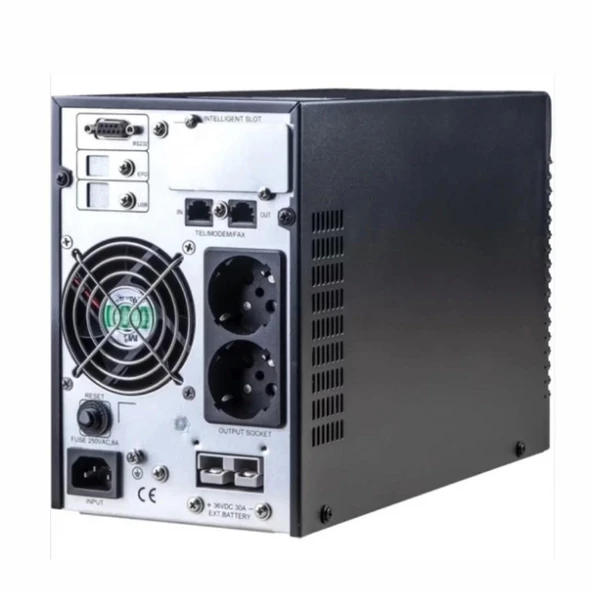 Upset Poweractive Kesintisiz Güç Kaynağı 1 Kva Online Ups (2x7 Akü) - 2