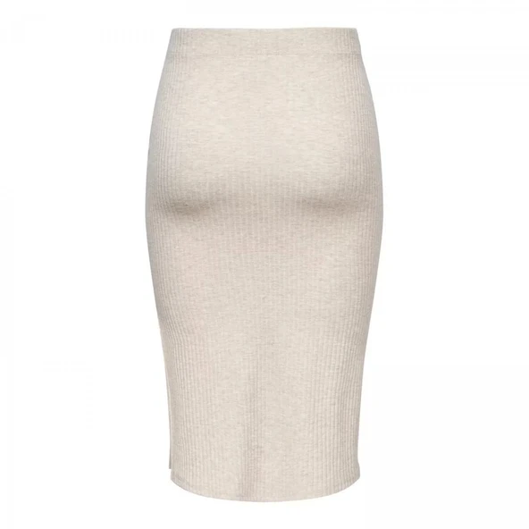 Only 15233600 Kadın Etek - Ekru - Resim 3