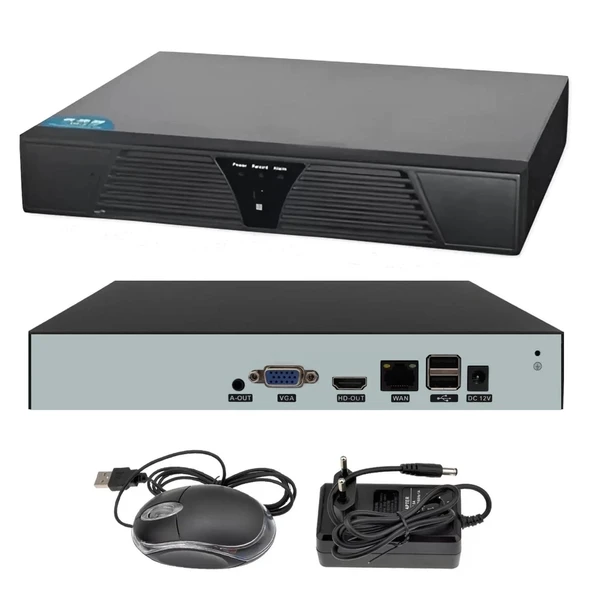 Walkertone As-608nx 8 Kanal Nvr Kayıt Cihazı