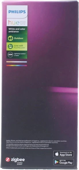 Philips Hue Outdoor Renkli Akıllı 2 m Şerit Led Teşhir - 4