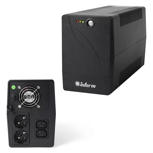 Inform Guardian Ups 1500va Line Int. 7-20dk 2x9ah Akü