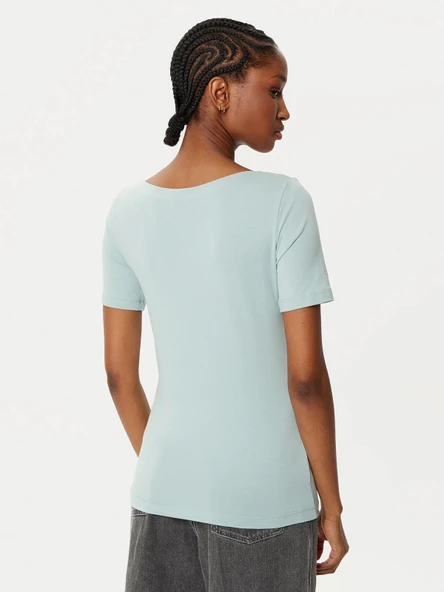 Only Vero Moda 10231753 Kadin Body - Acik Yesil - Resim 5