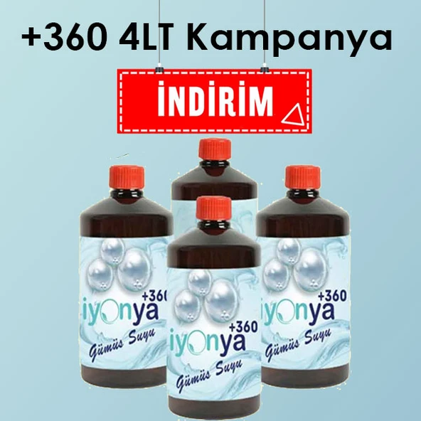 +360 Gümüş Suyu 4LT Kampanya ürün görseli 1