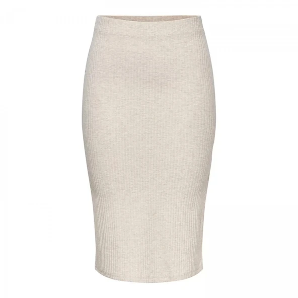 Only 15233600 Kadın Etek - Ekru - Resim 2