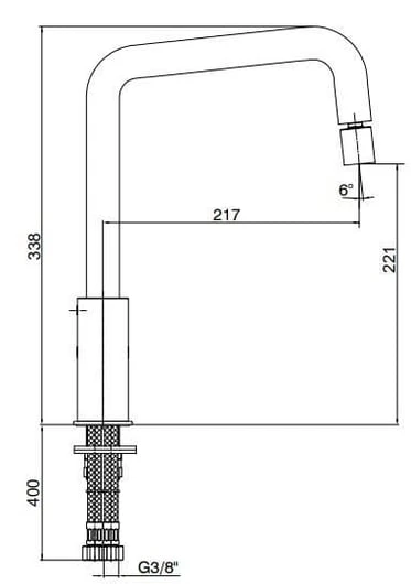 ECA Luna Mutfak Eviye Bataryası Krom, 102118044 - 2