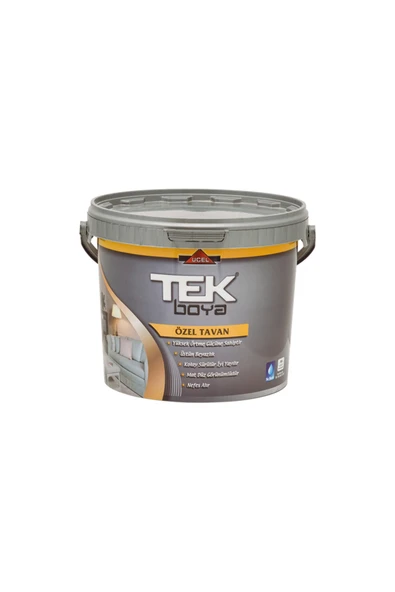 TEK PLASTİK ÖZEL TAVAN BOYASI 3,5 KG BEYAZ