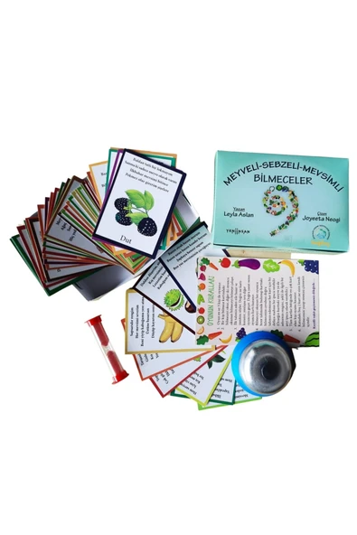 Meyveli, Sebzeli, Mevsimli Bilmeceler - Oyun