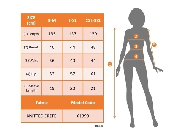 Kadın Kısa Kollu Bisiklet Yaka Puantiyeli Maksi örme Krep Elbise - Resim 8