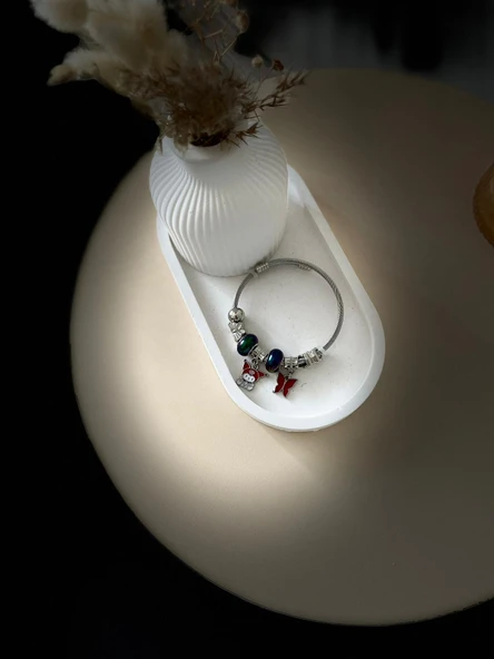 Çelik Silver Pandora Bileklik - 1