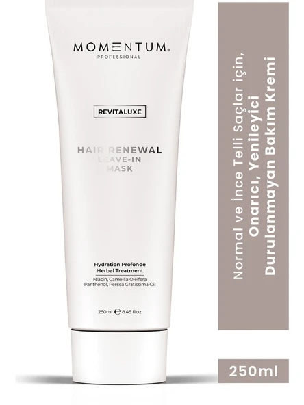 Momentum Durulanmayan Saç Bakım Maskesi Hair Renewal 250 ml ürün görseli 1
