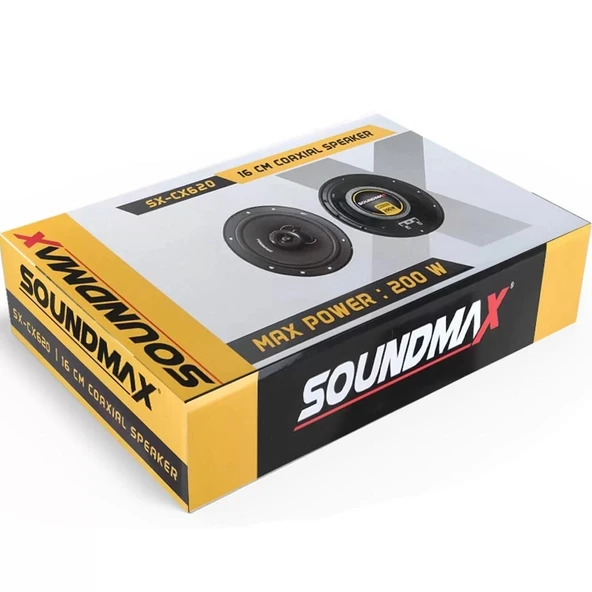 Soundmax Sx-cx520 Koaksiyel Hoparlör 13cm 170w Tweeterli 2li - 2
