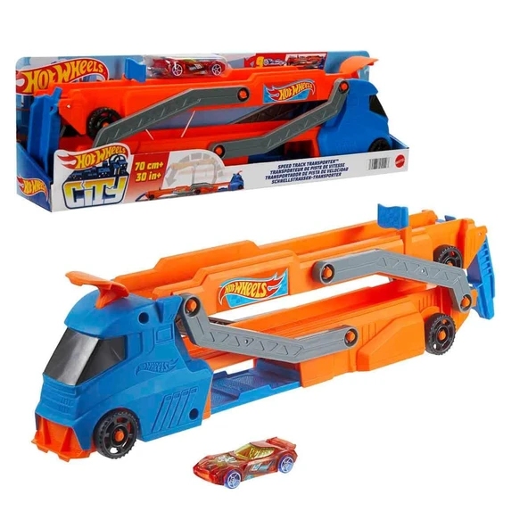 Hot Wheels City Hızlı Pist Tırı HYT83 - Resim 2