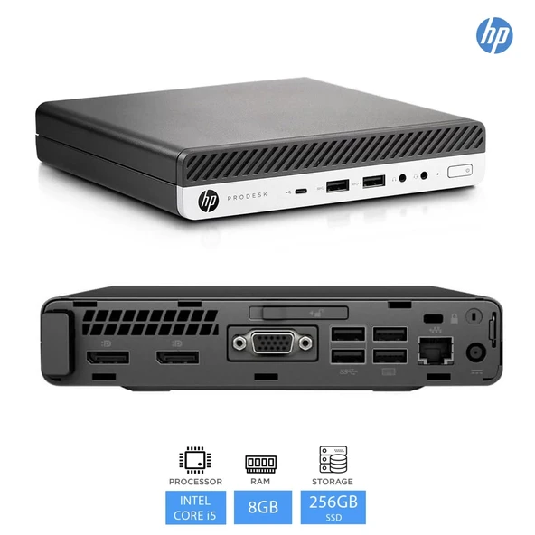 Hp Prodesk 600 G3 Mini Pc İ5 6500t 6.nesil 8gb Ram Ddr4 256gb Ssd(yenilenmiş) - 2