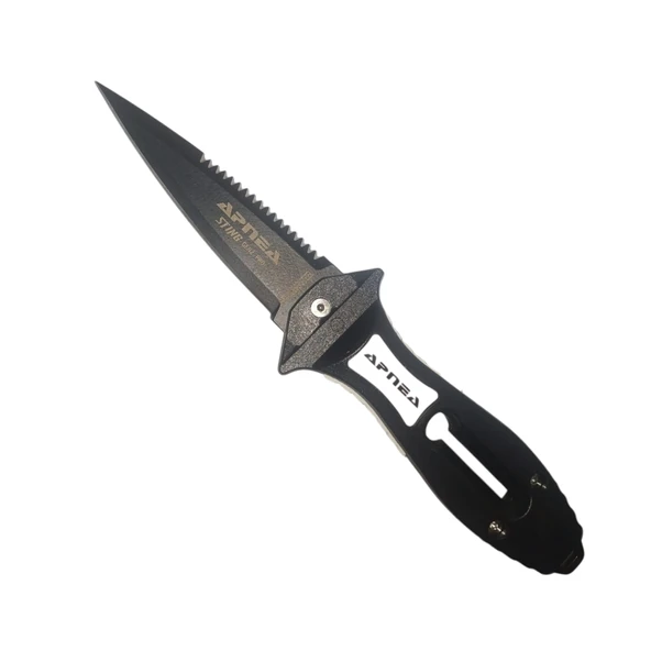 Apnea Sting Siyah Dalgıç Bıçağı Gen2 Pro Kol Bantlı ürün görseli 1