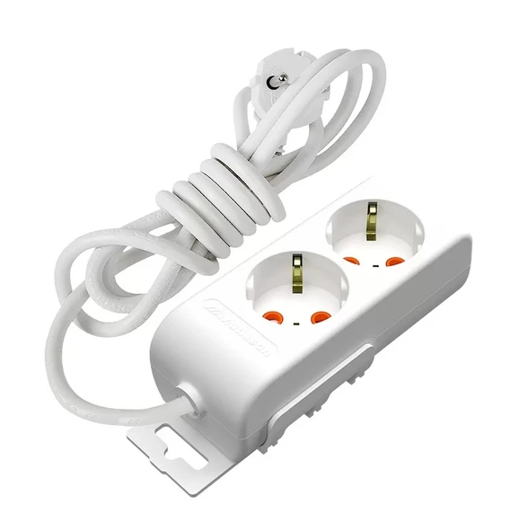 Mutlusan 2li Topraklı Grup Priz Çocuk Korumalı 5 Metre