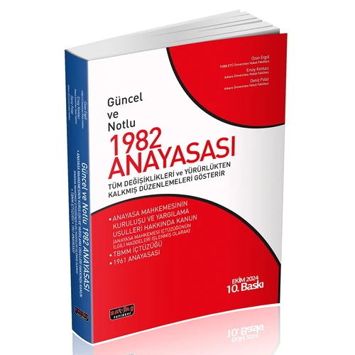 Güncel ve Notlu 1982 Anayasası - Ozan Ergül, Ersoy Kontacı, Deniz Polat - 1