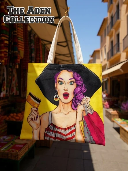 Baskılı Kol Çantası