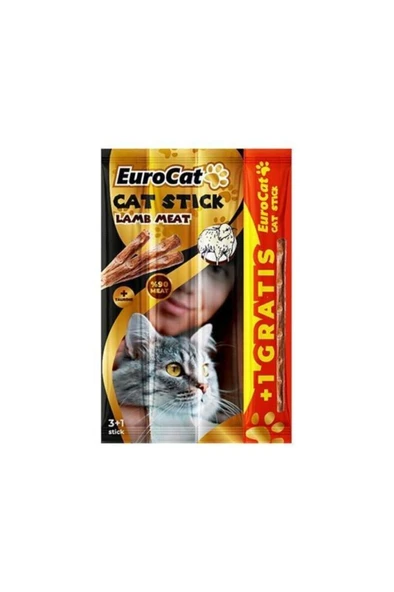 EuroGold Cat CatStick Kuzu Etli 4x5 gr Skt:02/2026 ürün görseli