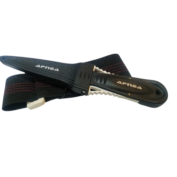 Apnea Attack 9cm Dalış Bıçağı Kol Bantlı Kakıçlı - 2