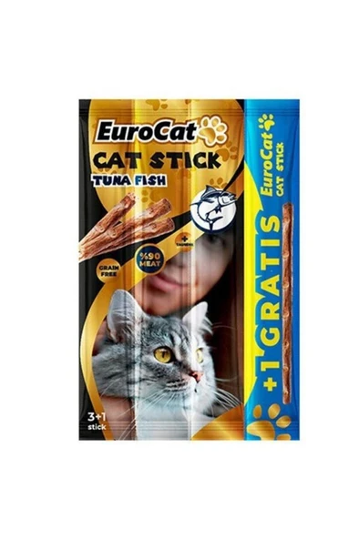 EuroGold Cat CatStick Ton Balıklı 4x5 gr Skt:04/2026 ürün görseli