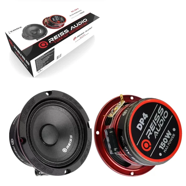 Reıss Audıo Rs-dp4 Oto Midrange 10cm 150w Rms 75w 2li