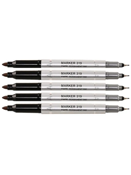 Aıhao AH-319 Çift Uçlu CD Ve DVD Kalemi Siyah Renk - 2