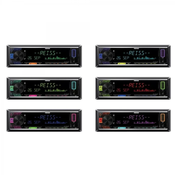 Reıss Audı Rs-mx88dsp Oto Teyp Dsp 4x50 Watt Bluetooth Mobil Aplikasyon Usb Sd Fm Aux - 2