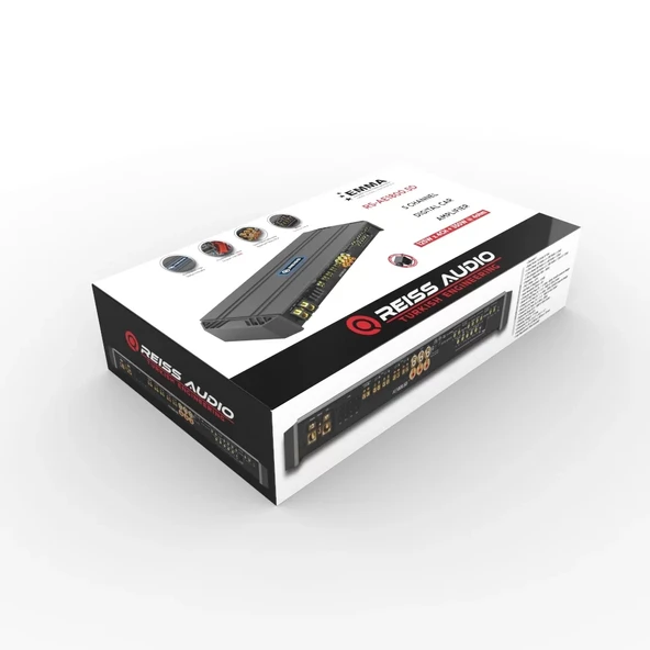 Reıss Audıo Rs-ae1800.5d Oto Anfi Stereo 5x400 Watt 5 Kanal - 3