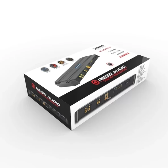 Reıss Audıo Rs-ae2500.1d Oto Anfi Mono 2500 Watt 1 Kanal - Resim 3