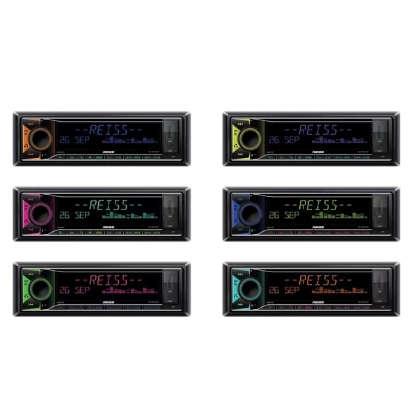 Reıss Audı Rs-mx81dsp Oto Teyp Dsp 4x50 Watt Bluetooth Mobil Aplikasyon Usb Sd Fm Aux - 2