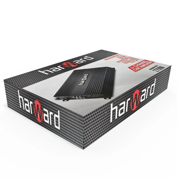 Harward Hr-2950.4 Oto Anfi Stereo 2750 Watt 4 Kanal - 2