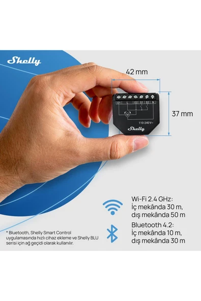 Shelly Shutter Akıllı Panjur Kontrol Rölesi - 3