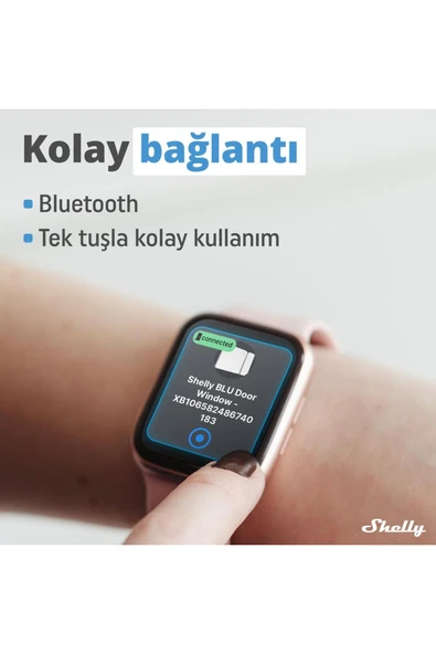 Shelly Blu Door/Window beyaz | Bluetooth kapı ve pencere sensörü | iOS Android uygulaması | uzun ömür - 5
