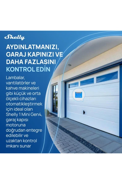 Shelly 1 Mini Gen4 Akıllı Röle - 6