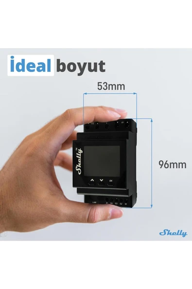 Shelly Pro Dual Çift Motorlu Panjur Kontrol Rölesi - 7