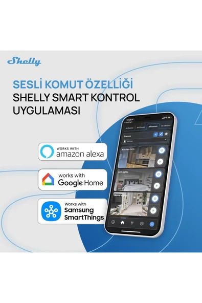 Shelly Shutter Akıllı Panjur Kontrol Rölesi - 8