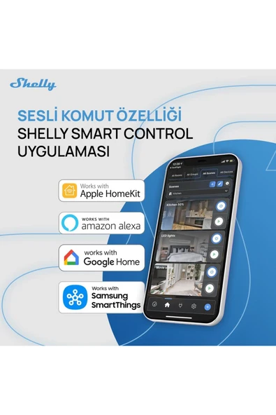 Shelly 1PM Gen4 Enerji Ölçümlü 16A Akıllı Röle - 8