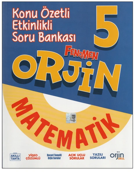 Orjin 5. Sınıf Matematik Konu Özetli Etkinlikli Soru Bankası