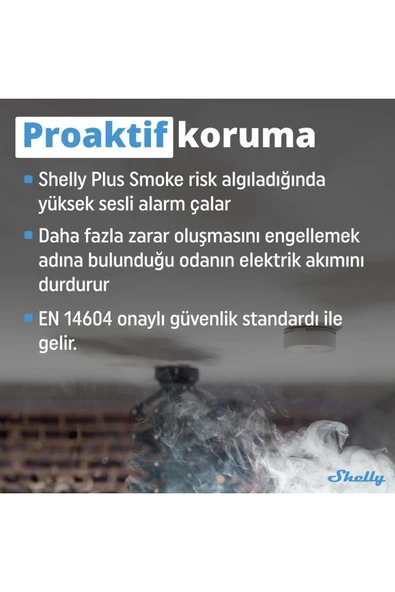 Shelly Plus Akıllı Duman Dedektörü - 6