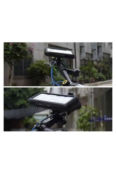 ERMER Su Geçirmez Motorsiklet Bisiklet ATV Telefon Tutucu Weather Resistant Bike Mount Motosiklet Tutacağı - 2