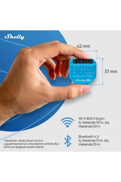 Shelly 2L Gen3 Nötrsüz 2 Kanallı Akıllı Röle - 3