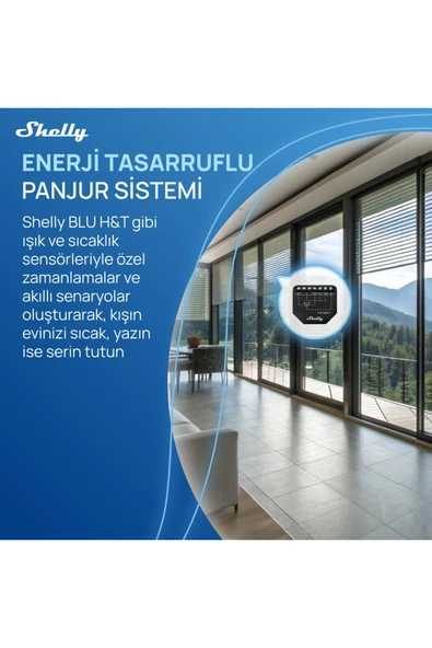 Shelly Shutter Akıllı Panjur Kontrol Rölesi - 6