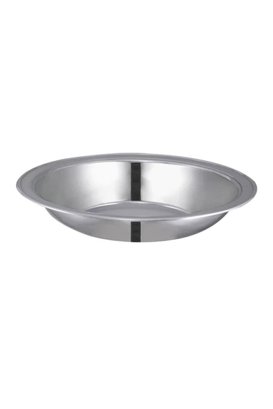 ÖZBİR Çelik Yemek Tabağı Ø13 cm 304 Kalite Paslanmaz Çelik 1 Adet - 1
