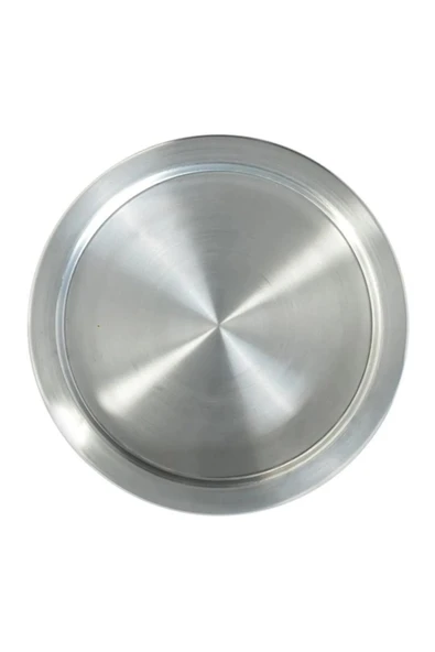 DLEK STORE Özdemir Metal Alüminyum Künefe Tabağı 34 CM 3 Adet ürün görseli