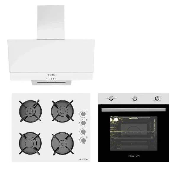 Newton Cam Ankastre Set Beyaz (F-17-GLS 640-MFA400)