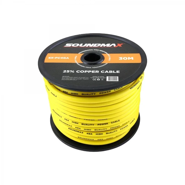 Soundmax Sx-pc4ga Anfi Kablosu 4ga 30mt - 2