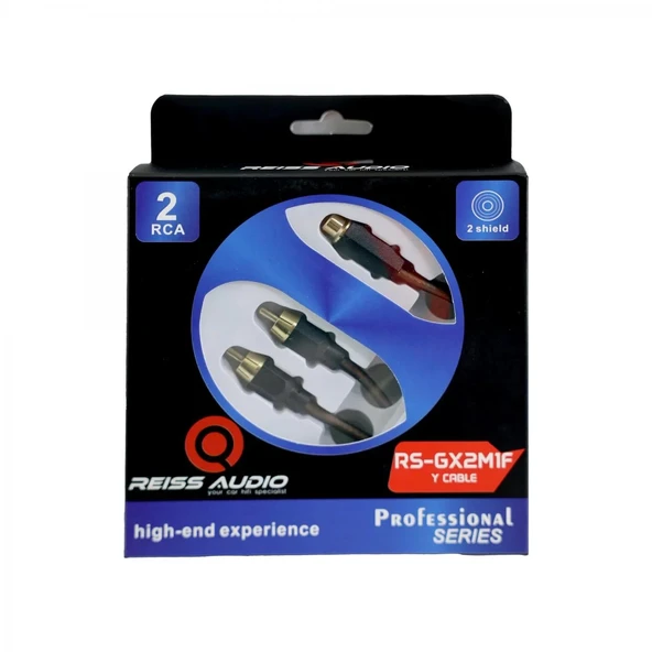 Reıss Audıo Rs-gx2m1f Anfi Y Kablo Bakır 2 Erkek 1 Dişi 20cm - 2