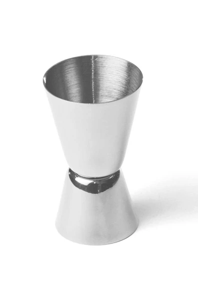 DLEK STORE Çelik Klasik Gri Renk Jigger 2/4 1 Adet - 1