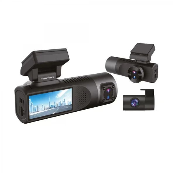 Newfron Nf-vs105 Araç Kamerası 1.97 İnç Dvr Wifi App Kontrol 3 Kanallı 4k - 1