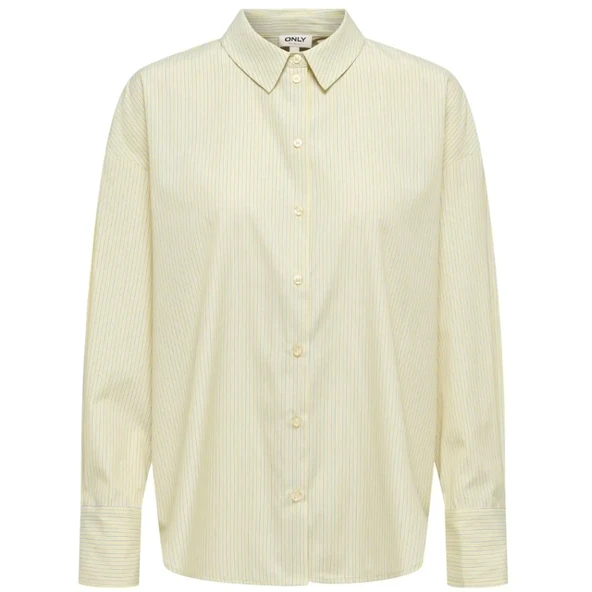 Only 15371244 Kadin Gomlek - Sari Cizgili ürün görseli